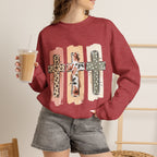 Christian Cross Crewneck Sweatshirt