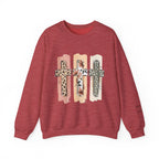 Christian Cross Crewneck Sweatshirt