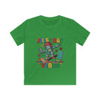 Kids Tee - "First Day Vibes" Colorful School Graphic