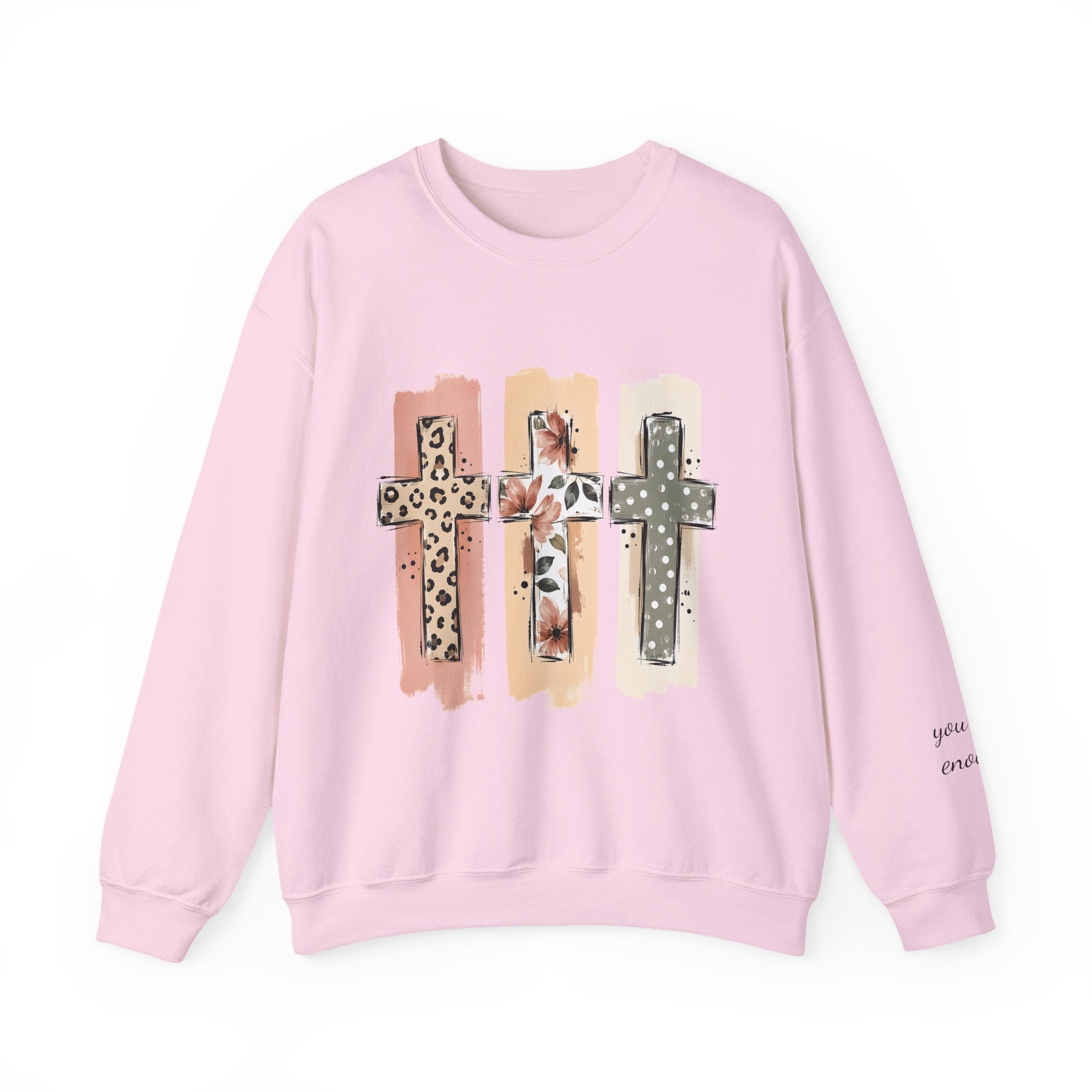 Christian Cross Crewneck Sweatshirt