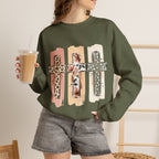 Christian Cross Crewneck Sweatshirt