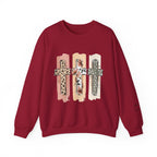 Christian Cross Crewneck Sweatshirt