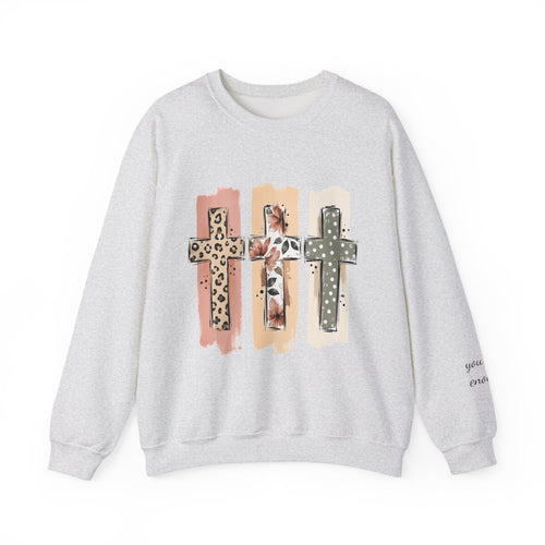 Christian Cross Crewneck Sweatshirt