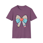 Teacher Bow T-Shirt — "Teach, Love, Inspire"