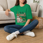 “Be the Church When Service Is Over” Inspirational Christian Tee