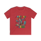 Kids Tee - "First Day Vibes" Colorful School Graphic