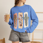 Christian Cross Crewneck Sweatshirt