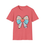 Teacher Bow T-Shirt — "Teach, Love, Inspire"