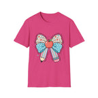 Teacher Bow T-Shirt — "Teach, Love, Inspire"