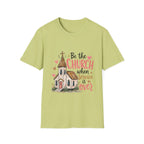 “Be the Church When Service Is Over” Inspirational Christian Tee