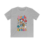 Kids Tee — Retro Duck 'Bruh We Back' Back-to-School Graphic Shirt