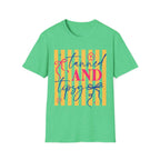 T-Shirt — "Tanned and Tidy" Striped Summer Graphic Tee