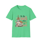 “Be the Church When Service Is Over” Inspirational Christian Tee